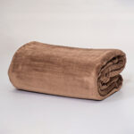 Image of DreamTicket Coral Fleece Blanket – Hazelnut