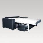 Image of Makers Double Sofa Bed - Black PU