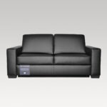 Image of Makers Double Sofa Bed - Black PU