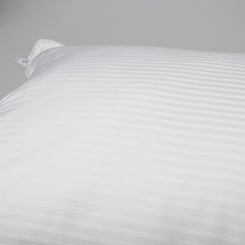DreamTicket Sateen Stripe Flat Pillow Protector (10 Pack)