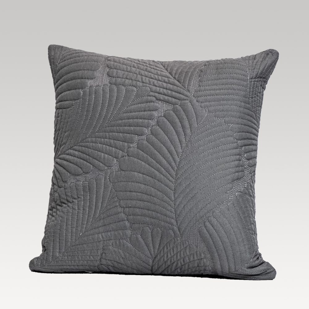 DreamGreen Amora Square Cushion Cover - Charcoal - Vendella ...