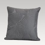 Image of DreamGreen Amora Square Cushion Cover - Charcoal
