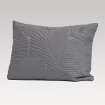 Image of DreamGreen Amora Oblong Cushion Cover - Charcoal