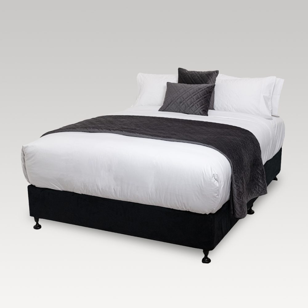 Image of DreamGreen Verve Velvet Quilted Coverlet - Pewter