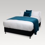 Image of DreamGreen Verve Velvet Quilted Coverlet - Teal