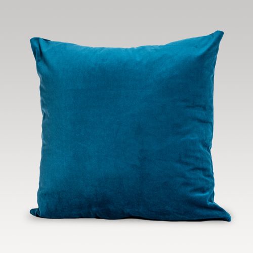 DreamTicket Verve Square Velvet Cushion Cover - Teal