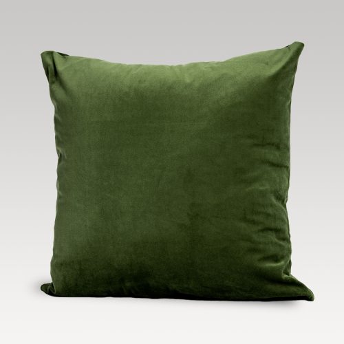 DreamTicket Verve Square Velvet Cushion Cover - Fern