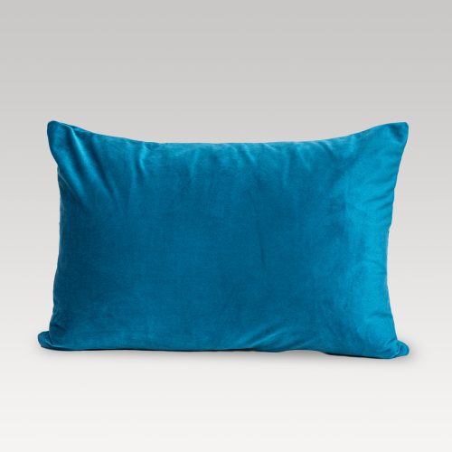DreamTicket Oblong Verve Velvet Cushion Cover - Teal