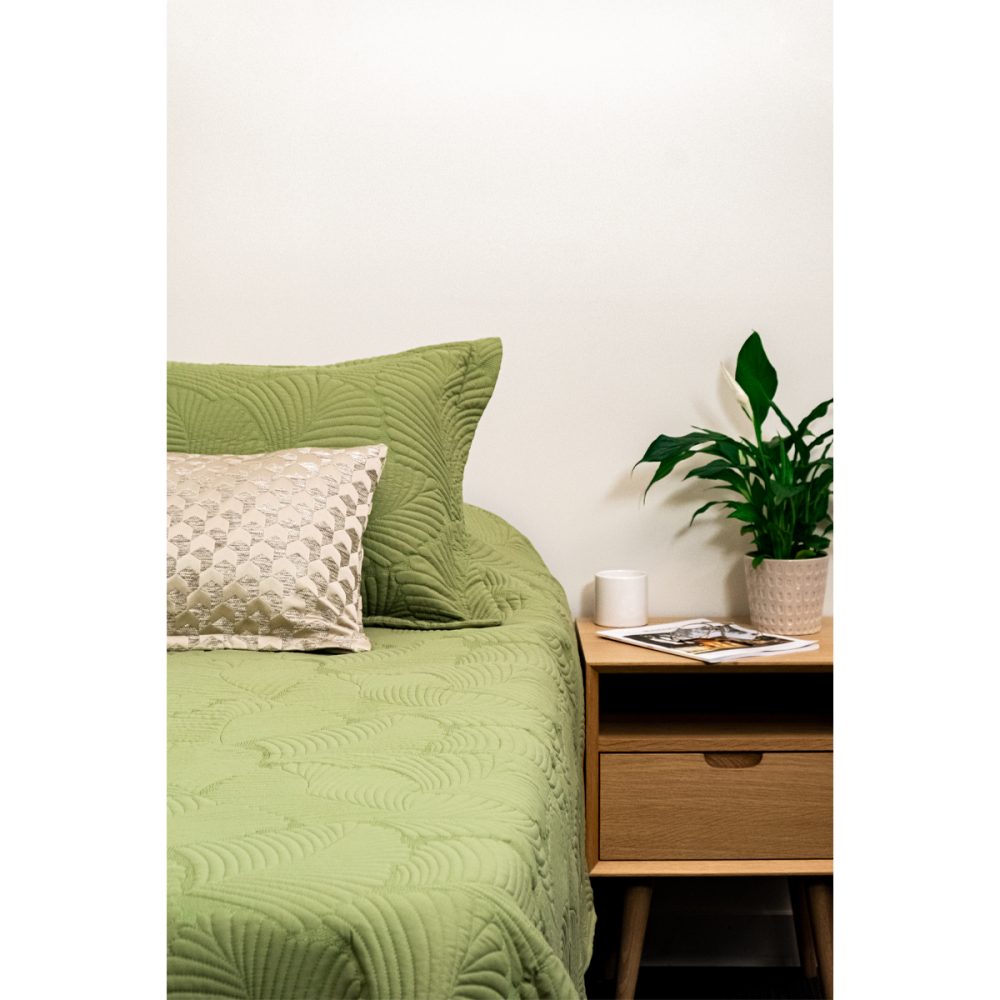 DreamGreen Amora Pillow Cover with Sham Sage Vendella Specialists