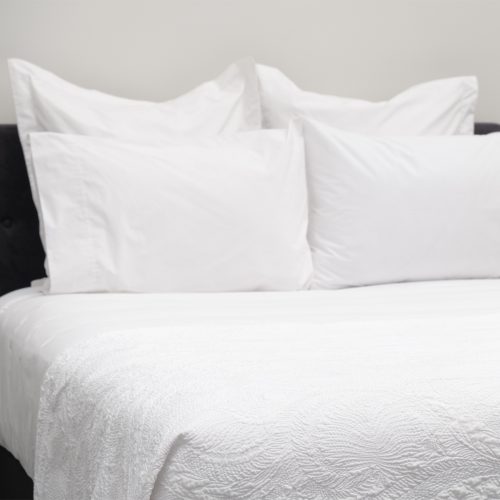 DreamGreen Amora Fleur Bedcover - White