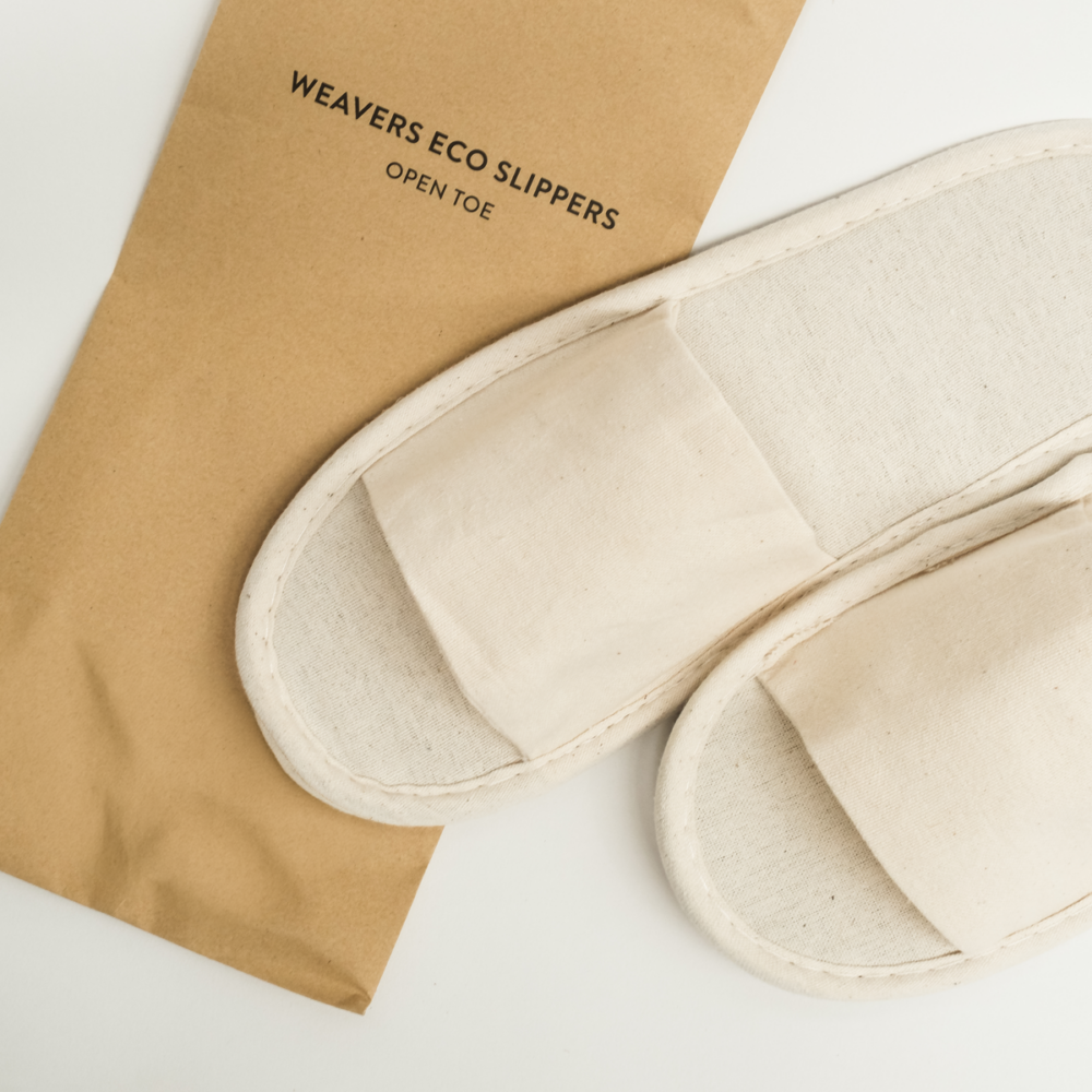 Image of Weavers Eco Slippers - Open Toe (100 Pack)