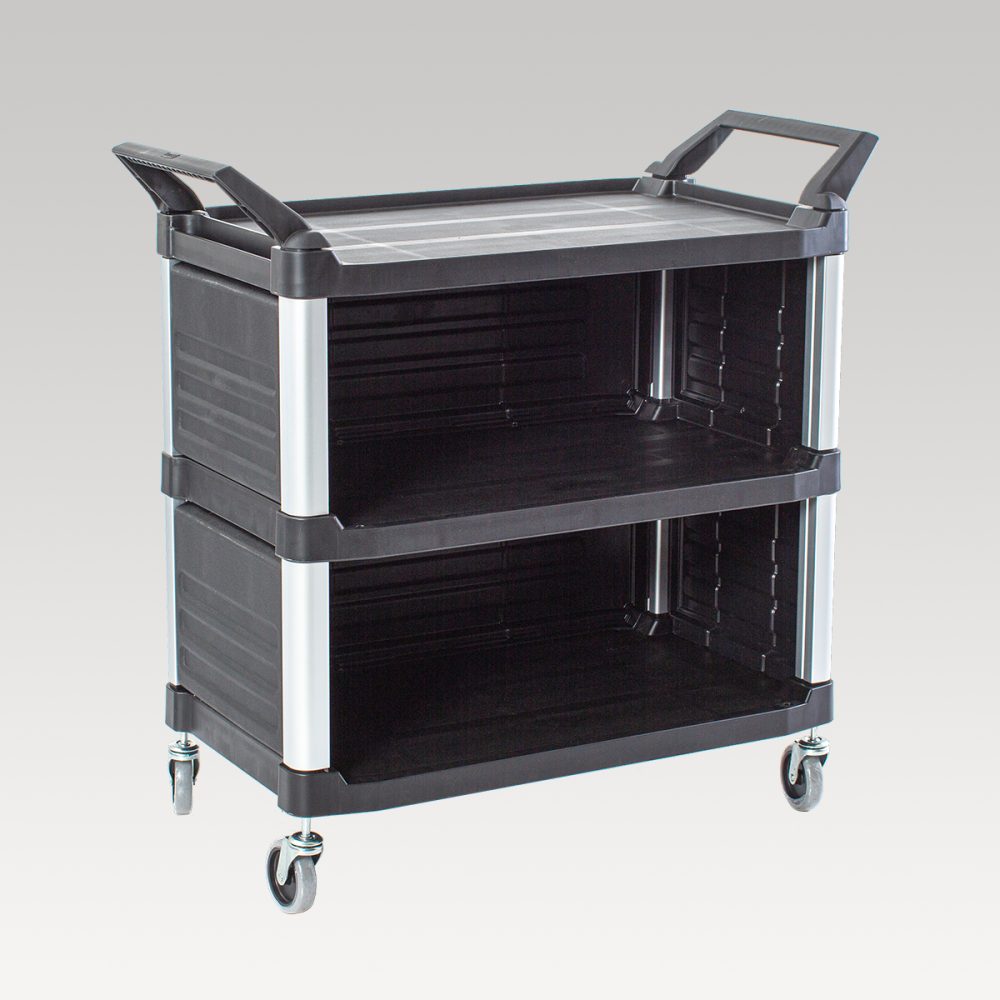 Image of Trust Hi5 3-Shelf Trolley