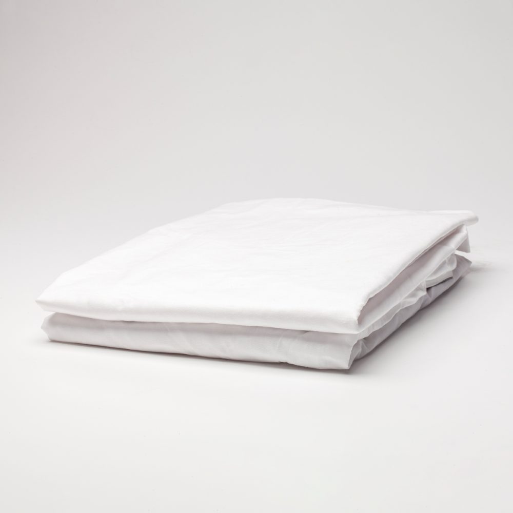 Weavers Cot Sheet Set 1x Fitted 1 x Flat Sheet Vendella Specialists in Hospitality Products