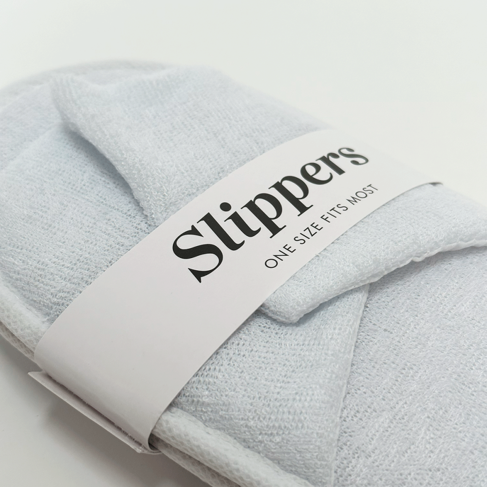 Image of Weavers Terry Cotton Slippers - Open Toe (100 Pack)