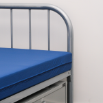 Image of Makers 150mm Foam Mattress with Waterproof & Fire Retardant Cover - Blue