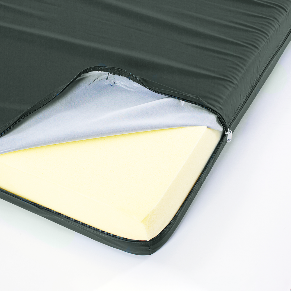 Image of Makers 150mm Foam Mattress with Waterproof & Fire Retardant Cover - Kombu Green