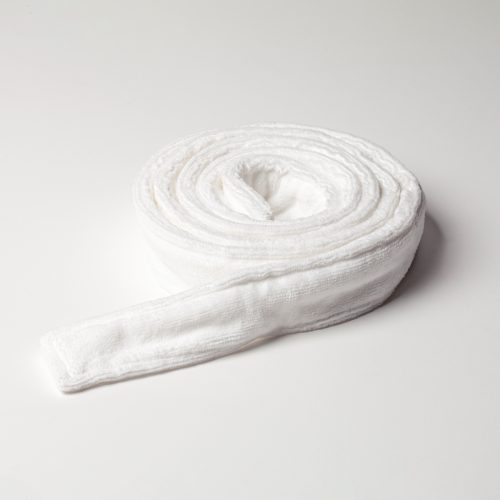 Belt for Weavers Velour Bath Robe - White