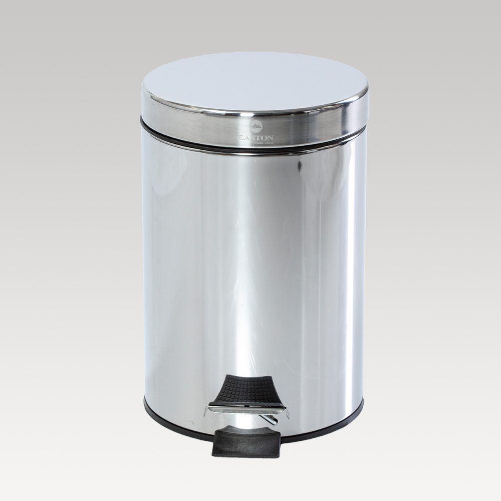 Image of Stainless Steel Rubbish Bin - 3L