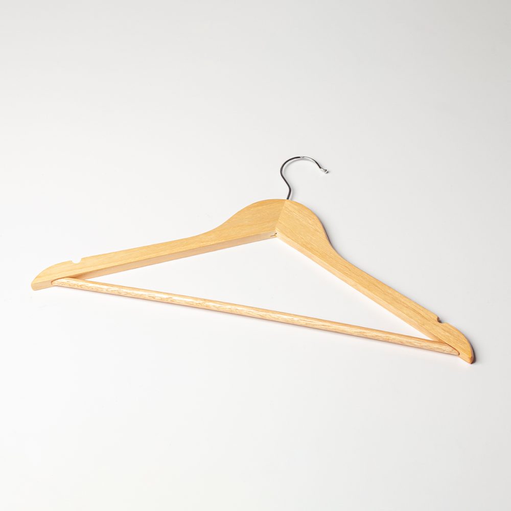 Image of Wooden Coat Hanger (5 Pack)