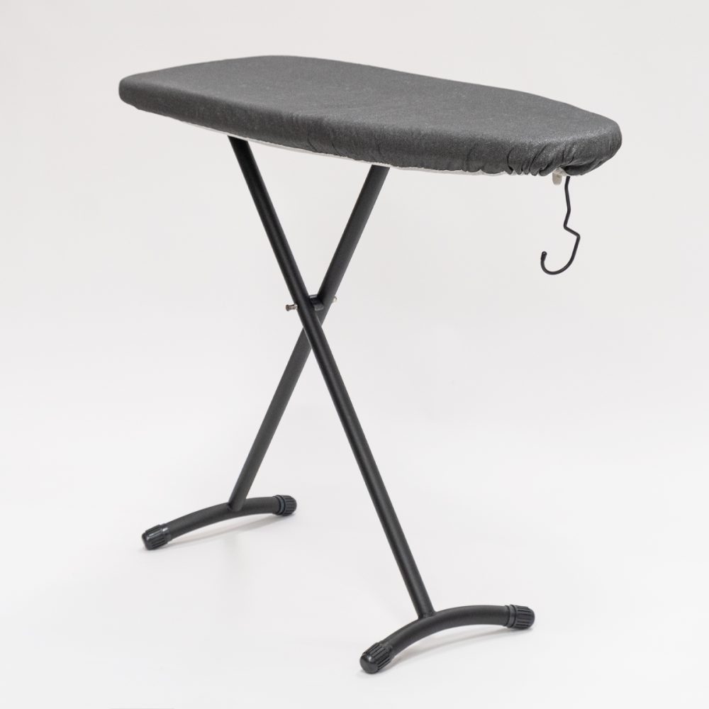 Image of Ironing Board with Hook, Black, L1100 x W340mm