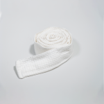Image of Belt for Diamonds Waffle Bath Robe - White