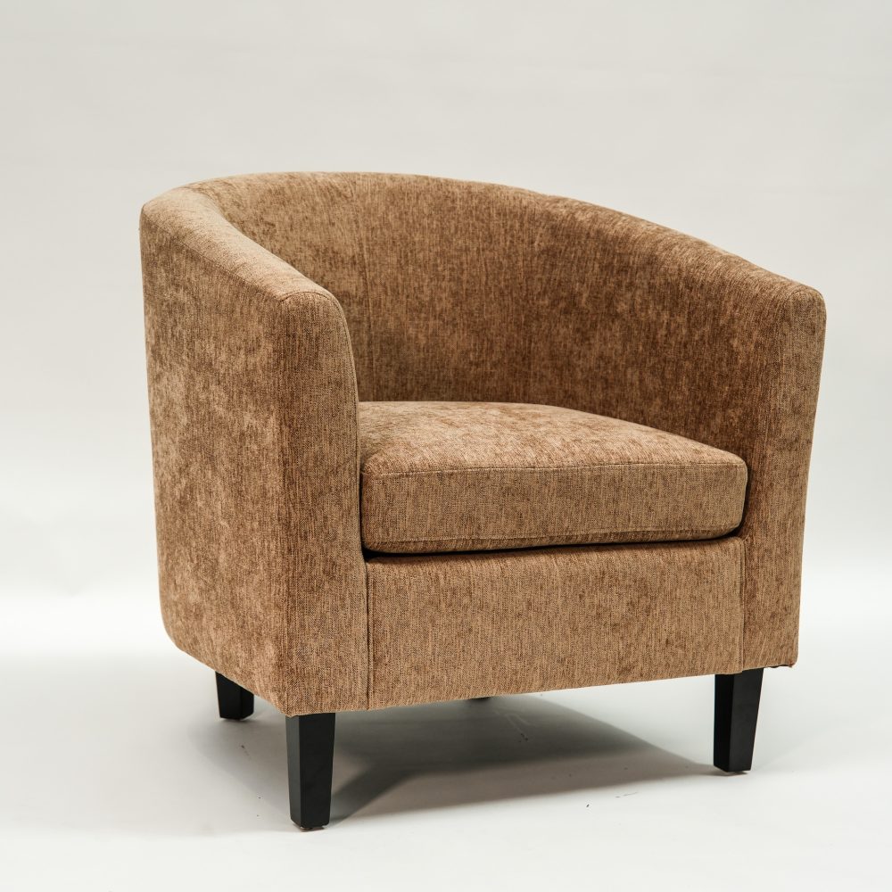 Image of Makers Deluxe Fabric Tub Chair - Sandstone