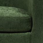 Image of Makers Deluxe Fabric Tub Chair - Forest