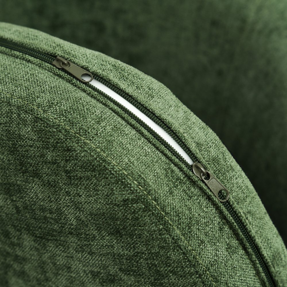 Image of Makers Deluxe Fabric Tub Chair - Forest