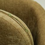 Image of Makers Deluxe Fabric Tub Chair - Pistachio