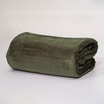 Image of DreamTicket Coral Fleece Blanket - Olive