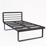 Image of Makers UrbanSteel Bed Frame w/ Headboard