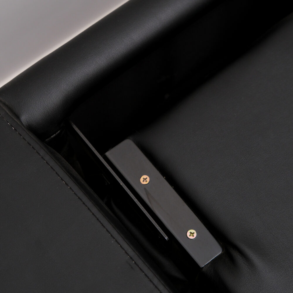 Image of Makers Gregor PU 2 Seater Sofa - Black