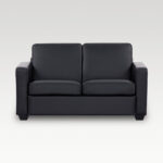 Image of Makers Gregor PU 2 Seater Sofa - Black