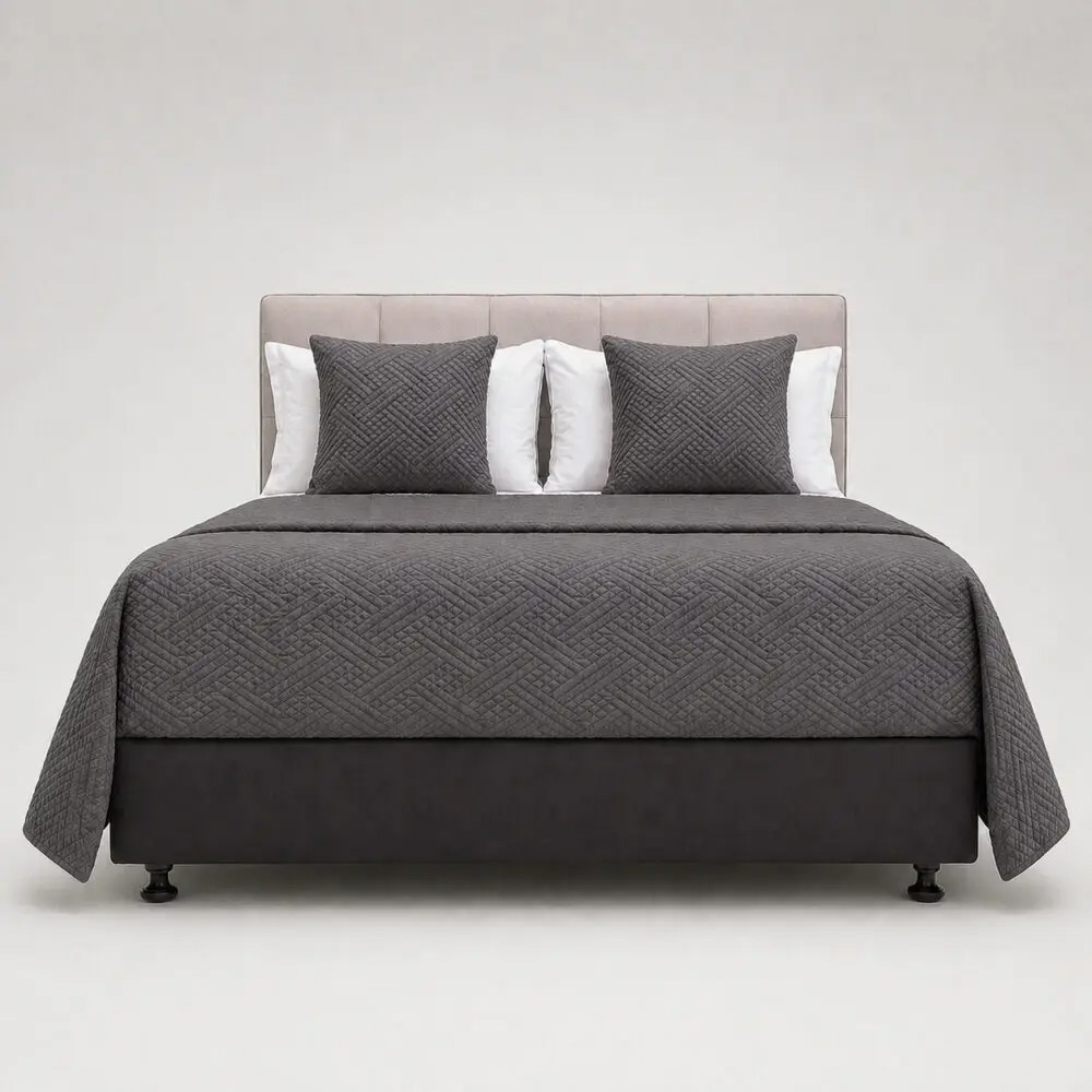 Image of DreamGreen Amora Bedcover - Charcoal